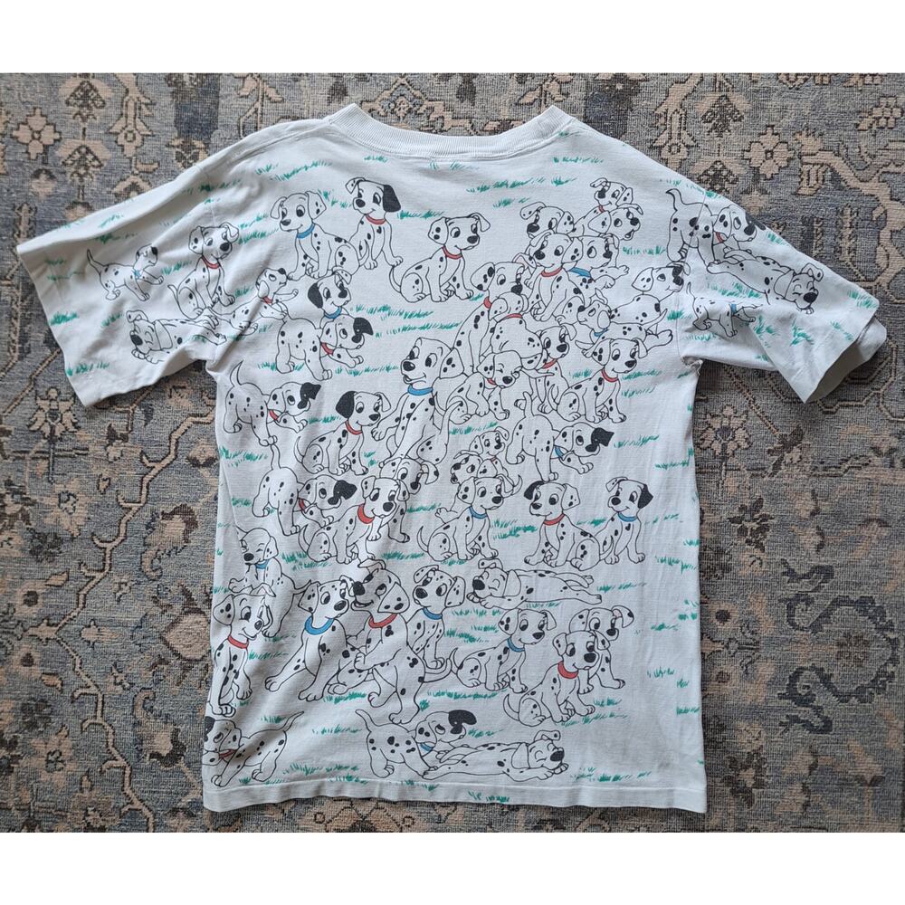 Disney 101 Dalmatians Vintage Single Stitch Front / Back Graphic Kids One Size - Picture 8 of 10